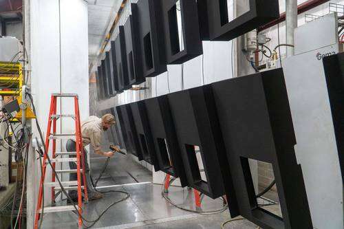 Rock Run Industries Powder Coating Booth 4 gallery
