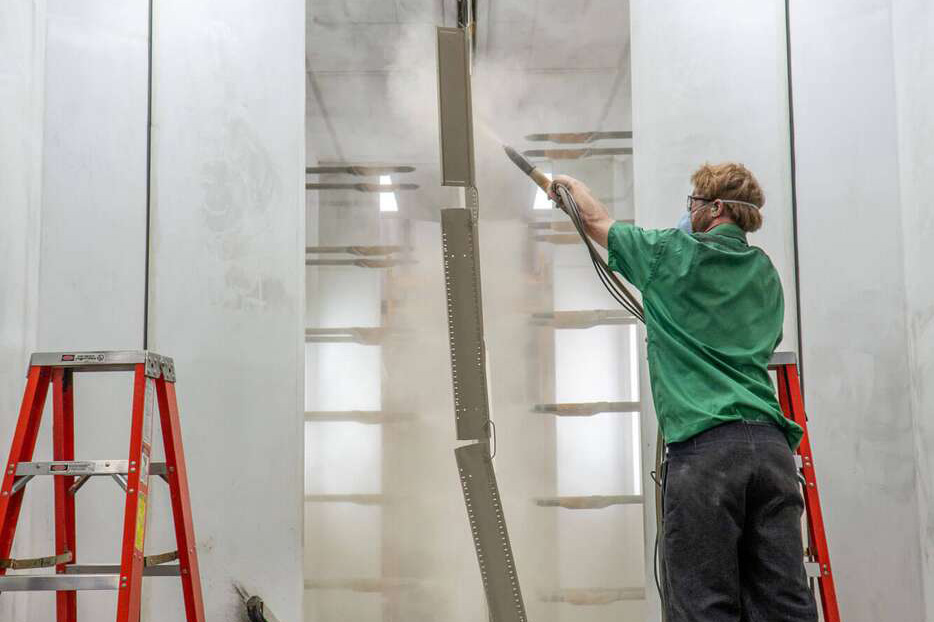 Rock Run Industries Powder Coating Booth 8 gallery