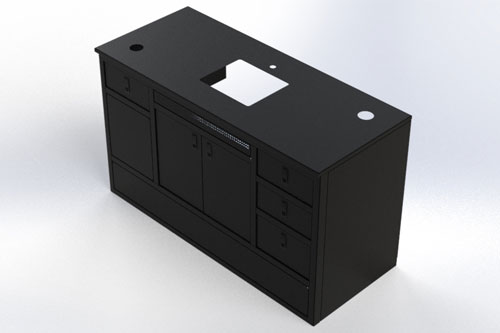 Rock Run Industries Product Manufacturing OEM Parts Base Cabinet
